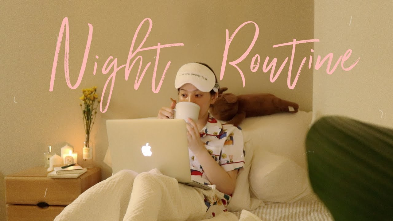 (sub) NIGHT ROUTINE🌛 잠들기 전까지 나이트 루틴 (클렌징 /스킨케어 /바디케어 etc)