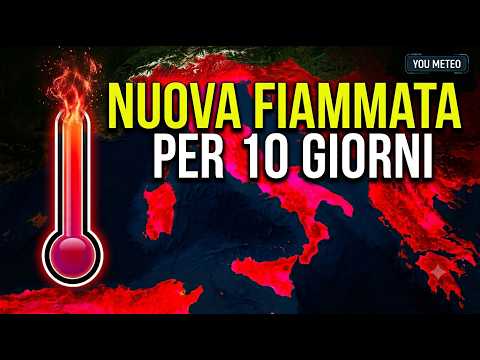 Video METEO: TORNA L'ANTICICLONE nord-Africano! Caldo in aumento per 10 giorni