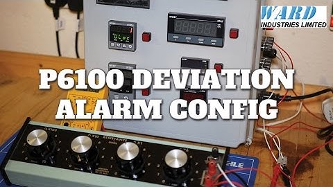 P6100 PID Process Controller Programming - Deviation Alarm Setup
