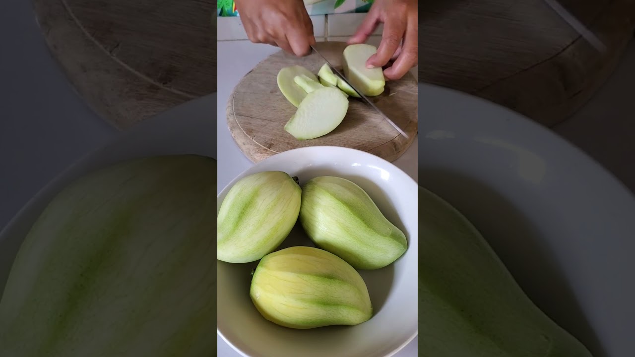 Ensalada de mangos tiernos o mangos verdes YouTube