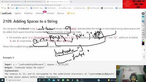 LEETCODE WEEKLY 272 | FIRST 3 QUESTION | EASY | MEDIUM | 2108 , 2109,2110.