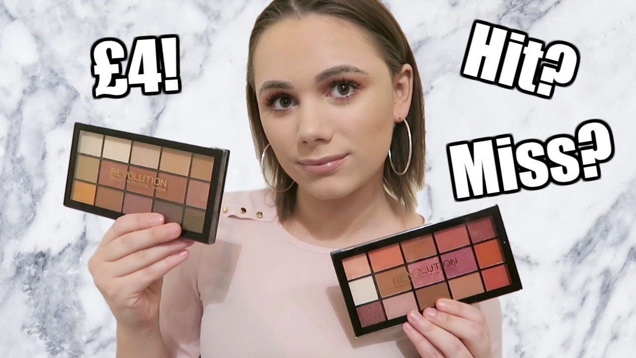 Makeup Revolution Reloaded Palettes // Review and Tutorial