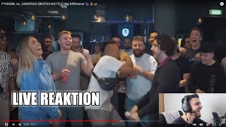 F*CKGIRL vs. JUNGFRAU (BESTES BATTLE) Big Difference | LIVE REAKTION