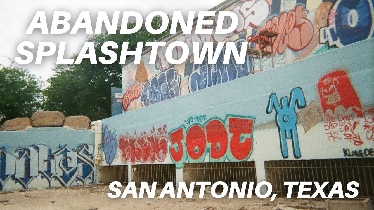 EXPLORING ABANDONED SPLASHTOWN SAN ANTONIO WATER PARK YouTube