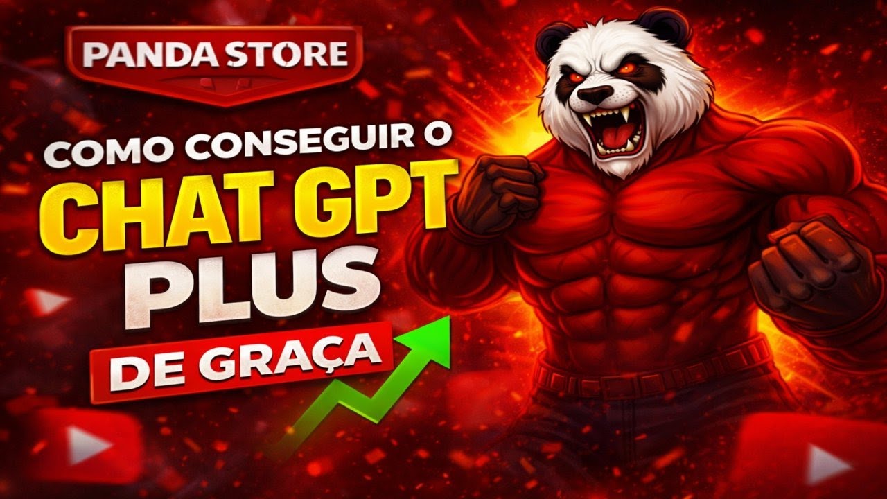 Como obter o ChatGPT Plus GRATUITAMENTE em 2026 (GPT5 GRÁTIS)