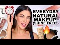 MY EVERYDAY, NATURAL MAKEUP ROUTINE!! PERFECT, SHINE FREE SKIN FOR 16+ HOURS!!