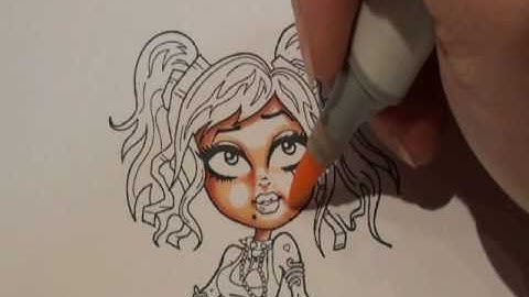 Tutorial: Colouring Facial Features With Copic Markers