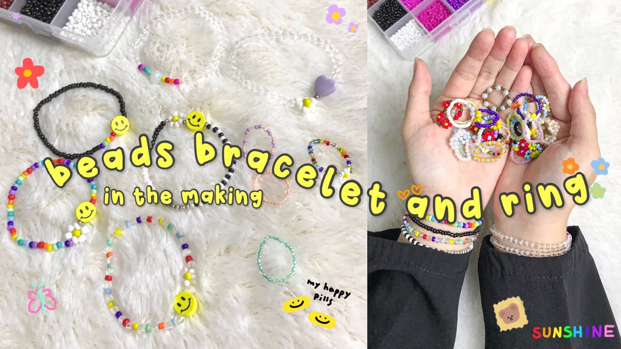 Beads Bracelet & Ring 💍🌷