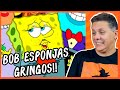 BOB ESPONJAS INTERNACIONAIS - React a dublagens em outras línguas!