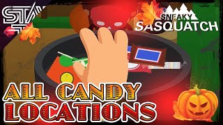 ALL 22 HALLOWEEN CANDY LOCATIONS in Sneaky Sasquatch ( UPDATED ) screenshot 5