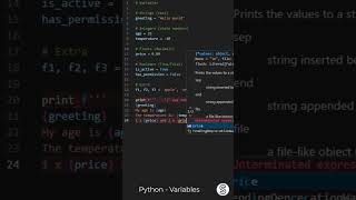 ASMR Programming - Python - 3 - Variables - #asmr #programming#python  #coding #tutorial #variables