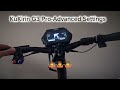 Kukirin g3 pro Settings Breakdown