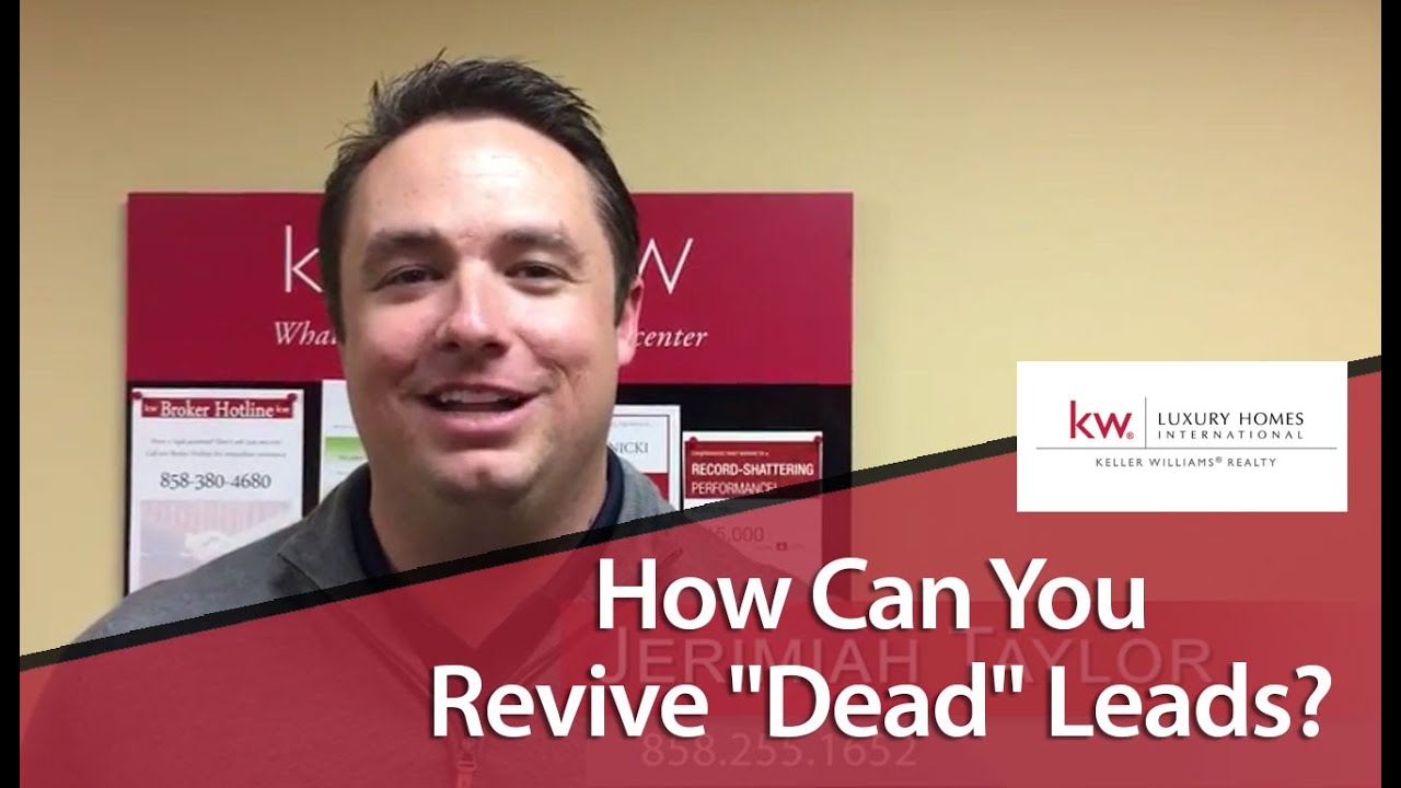 San Diego Real Estate Career Reviving dead leads (Careers California