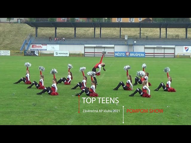 AP klub Brušperk - Závěrečná 2021 - TopTeens - PomPom Show