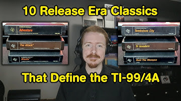 The 10 Best TI-99 Games Before 1982: Early Era Classics 1979-1981