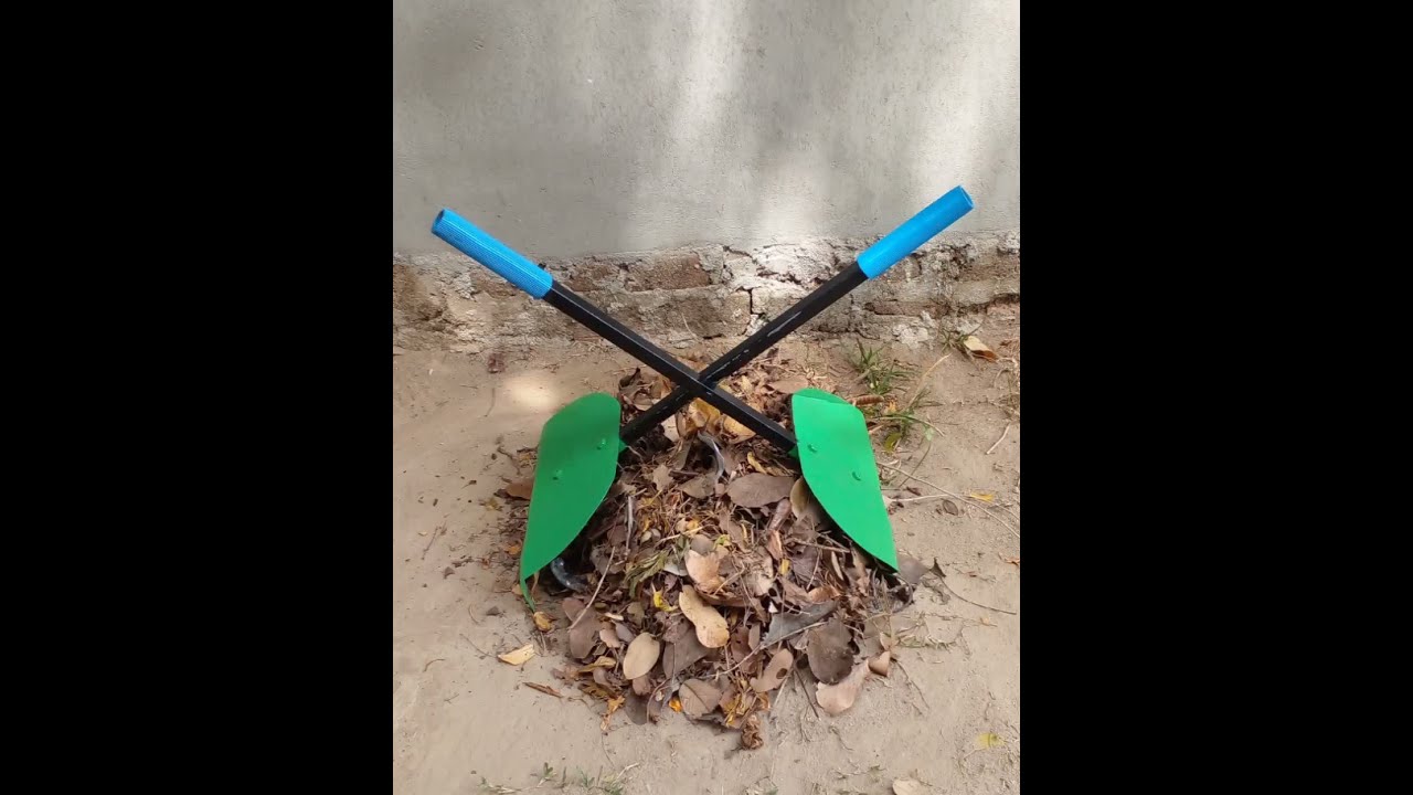 leaf grabber gardening tool