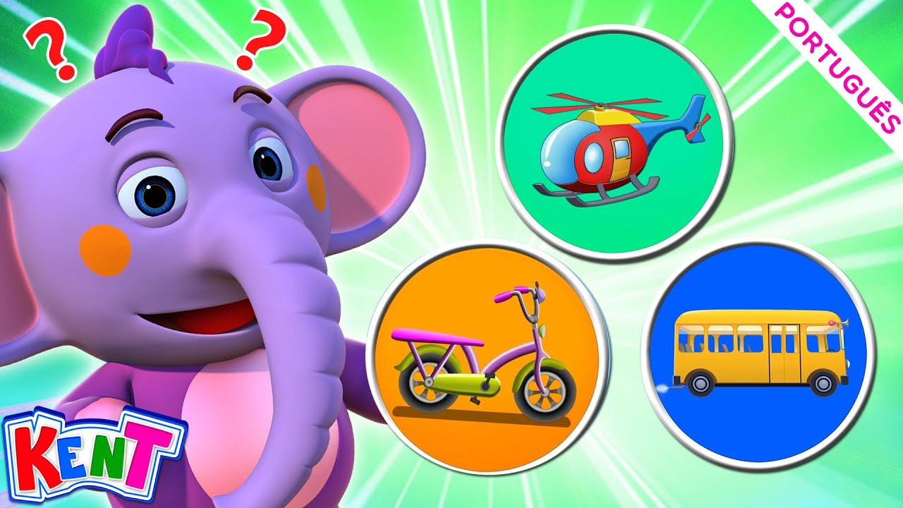 ⁣Kent o Elefante | Que Veículo É O Melhor? 🚌🚁 | Treine Lógica!