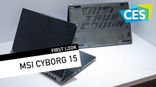 MSI Cyborg 15  - CES 2023 First Look