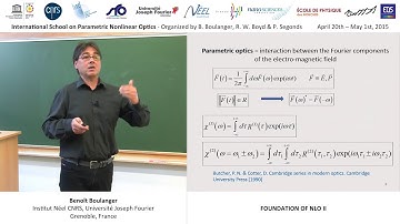 2/44 Foundation of nonlinear Optics II