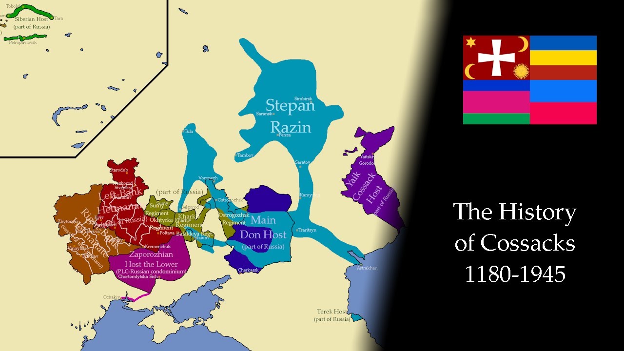 The History of Cossacks: Every Year (1180-1945)