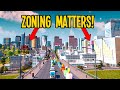 How to Build Realistic Zoning to Beautify Your City in Cities Skylines!