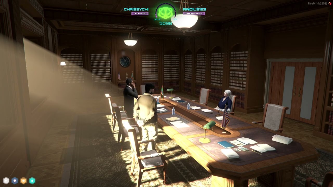 Маршал Энджел в ярости покидает встречу с мэрами Кайлом Предом и Нино. | GTA NoPixel 4.0