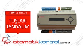 Ontrol L-ION Klima Santrali Kontrol Paneli Tuşları Tanıyalım