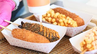 Korea's Elevated Version of Corn Dog! | Myungrang Hot Dog