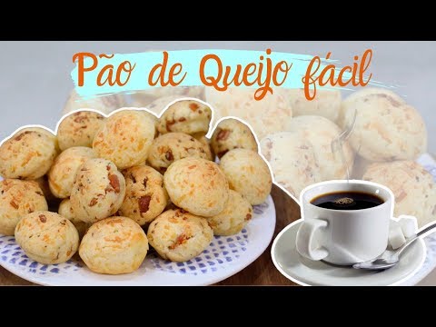 PÃO DE QUEIJO DE LIQUIDIFICADOR FÁCIL DE FAZER- CHEF LÉO OLIVEIRA