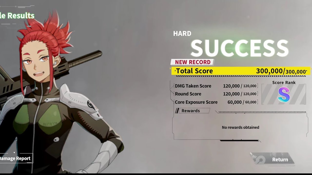 Chapter 8 Event Hard Score 300k Kaiju No.8 The Game