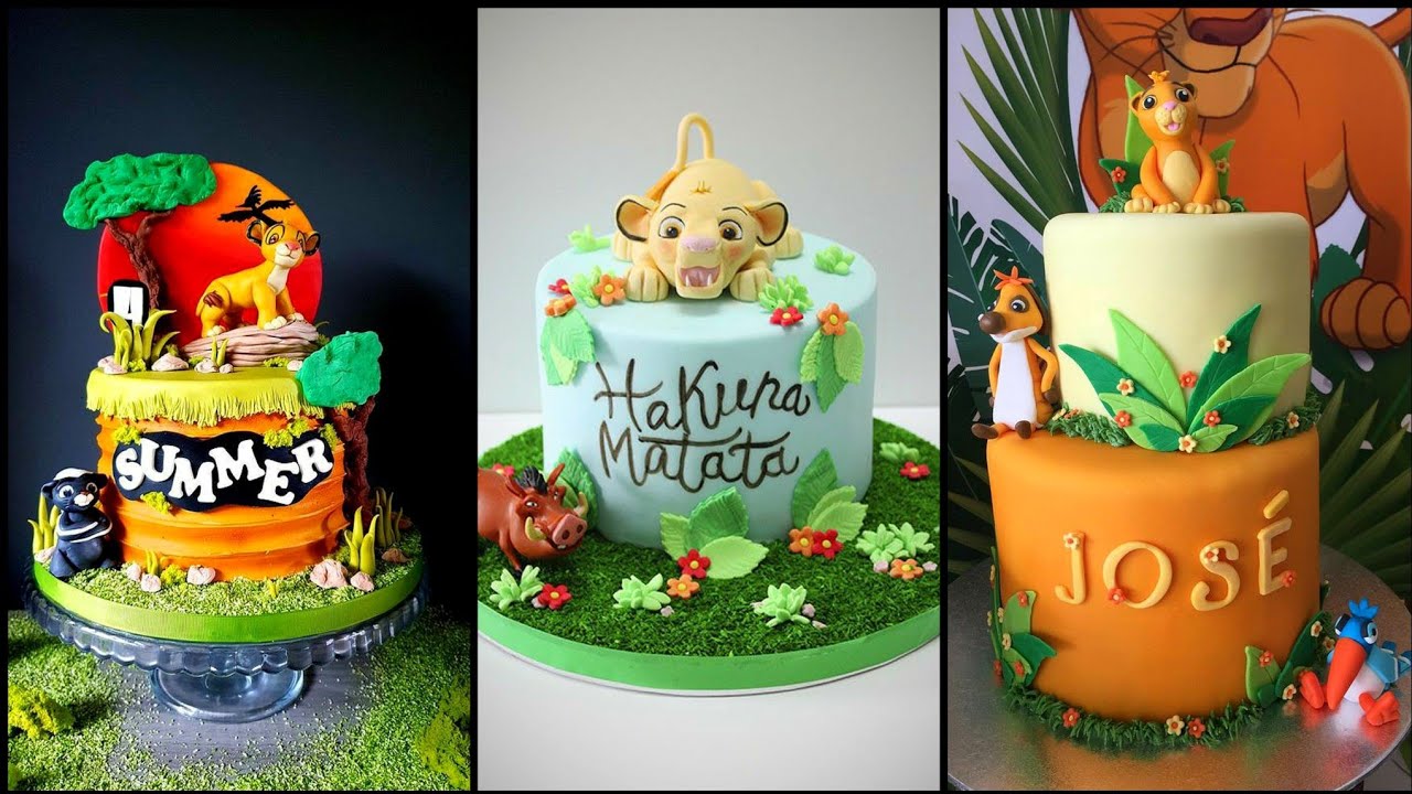 Lion King Birthday Cake - Flecks Cakes