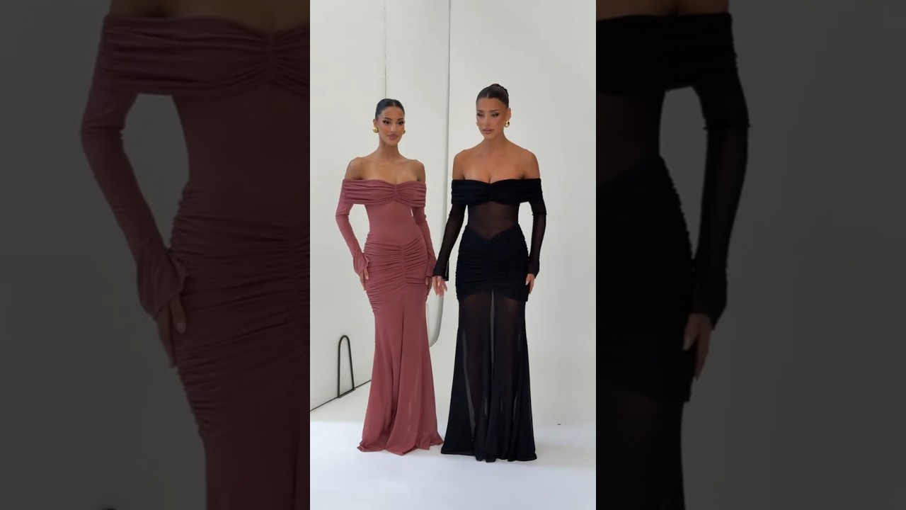 Идеальное🥀 наше макси-платье ARLENA в черном🖤 и розово-коричневом💕 #мода #красота #стиль #образ #...