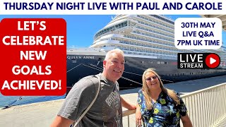 Let's Celebrate - New Milestones Achieved! Let's chat all about Cruise & Travel!