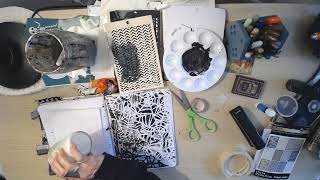 Junk Journal & Glue Book Halloween Collage