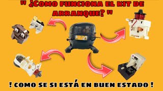 Como funciona el kit de arranque de un compresor de nevera