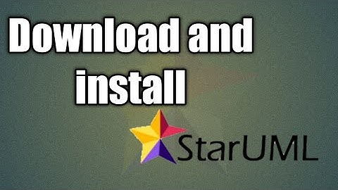 How to download and install Star UML in Windows