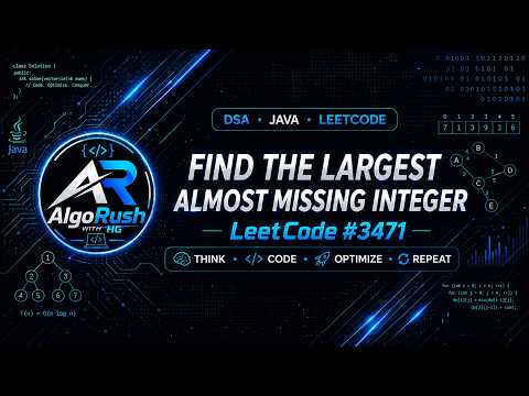 Find the Largest Almost Missing Integer