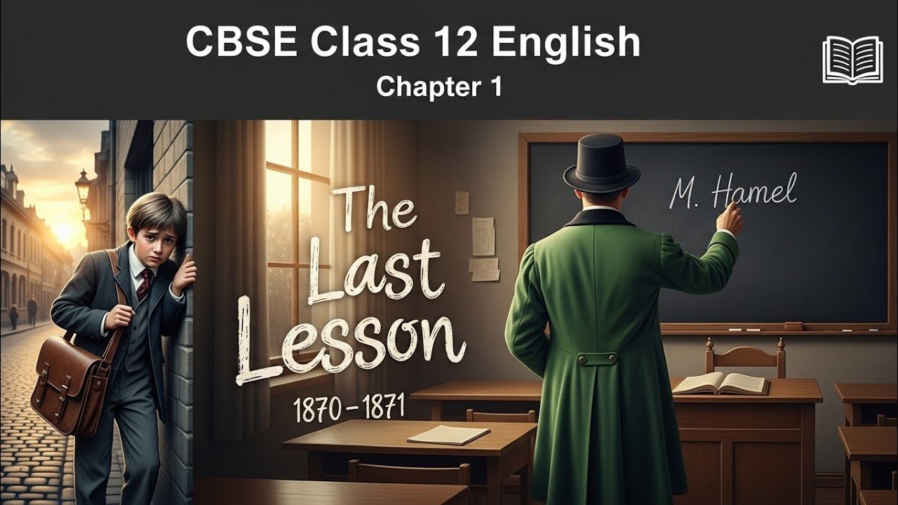 Explanation Of Class 12th English First chapter - "The Last lesson" in fully brief with lesson 📚