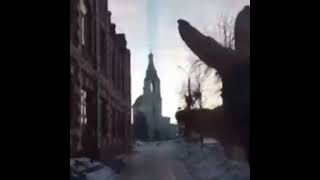 Tower of old world Tartarian building producing energy caught on camera￼