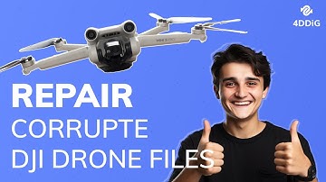 [DJI DRONE VIDEO NOT PLAYING] How to Fix Corrupt DJI Drone Files - 4 Methods (Tested✓)