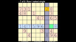 How to Solve Washington Times Sudoku Difficult   29 January, 2025
