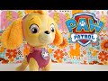 Talking Skye Plush Paw Patrol Spinmaster Toy Speaks English And French 