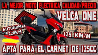 PRUEBA DE LA MEJOR SCOOTER ELECTRICA CALIDAD/PRECIO DEL 2024!!! ASI ES LA VELCA ONE + PROS Y CONTRAS