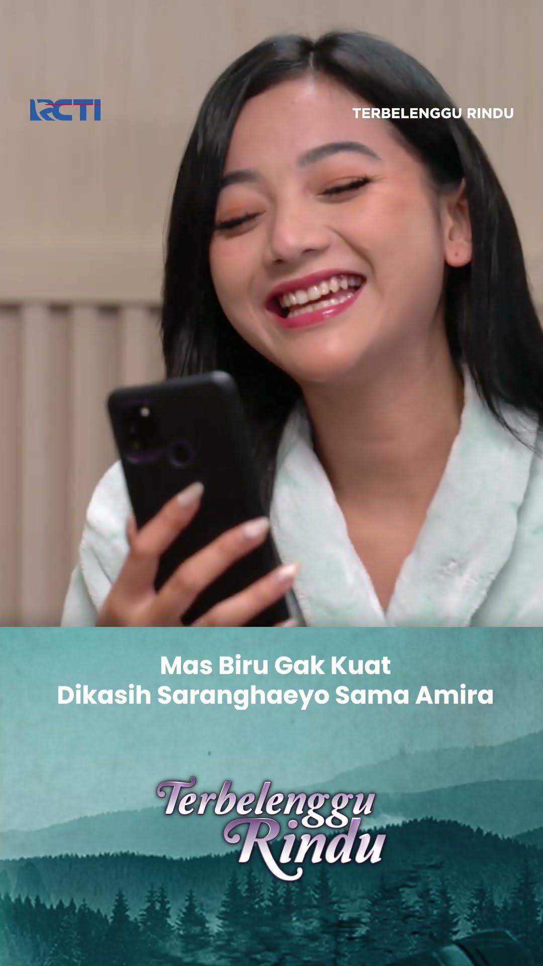 Mas Biru Gak Kuat Dikasih Saranghaeyo Sama Amira #Shorts #TerbelengguRindu #GlencaChysara