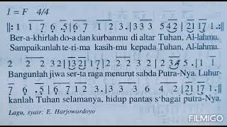 Madah Bakti 304 Berakhirlah Doa Dan Kurbanmu