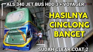 Cinclong Banget Hasil Clear Coat Kedua Als 340 Jet Bus Hdd 3 Voyager