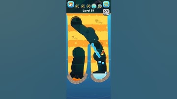 Save The Fish Dig This! Level 54 Gameplay Android/iOS #Shorts