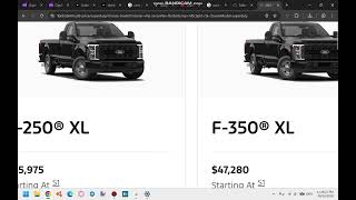 2027 Ford Super Duty Build and Price (*READ DESCRIPTION*)