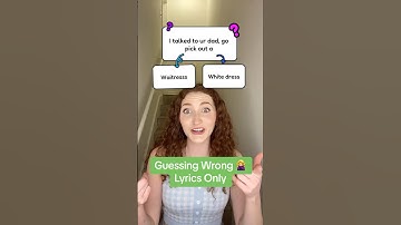 Guessing Lyrics Wrong 🙅‍♀️: Taylor Swift “Love Story”