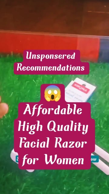 Affordable high quality facial razors for women #shorts #skincare # ...